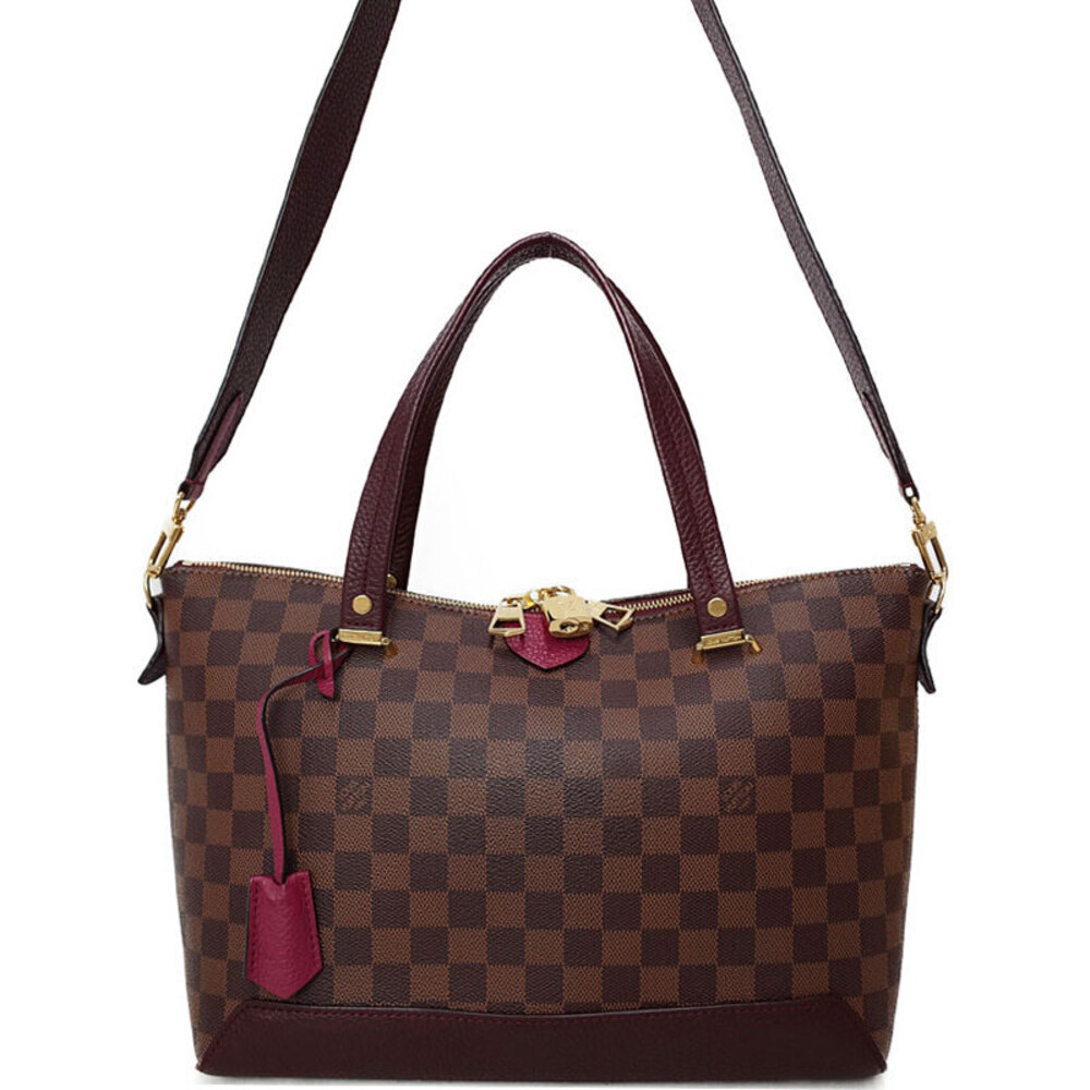 Louis Vuitton Damier Ebene Brown Hyde Park Bag